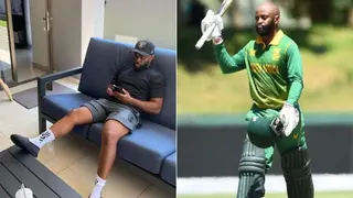 Proteas Captain Fantastic Temba Bavuma logs out of cricket stress, jokes around on social media about his age