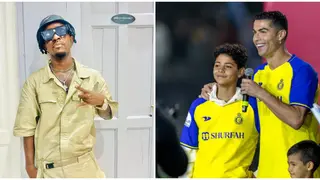 Ronaldo: Son of Al Nassr Star Discloses Admiration for Talented Ghanaian Musician in Viral Video