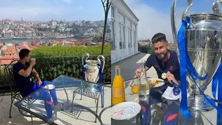 2 Chelsea stars Dine With Prestigious Trophy Hours After Win Over Man City