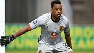 Kaizer Chiefs Keeper Khune Praising Himself for Save Against Sundowns