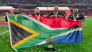 Mosimane, Tau can't stop winning, Mzansi thrilled with their rise to greatness