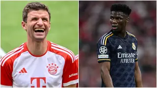 Thomas Muller Accuses Tchouameni of ‘Stealing Tactics’ After Crashing His Interview