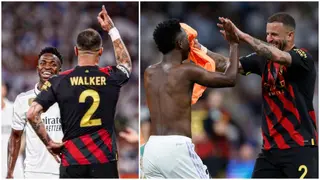 Kyle Walker cautioned Vinicius not to try rainbow-flick again in UCL clash