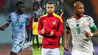 Proud Ghanaian footballers celebrate country’s 65th independent anniversary in style