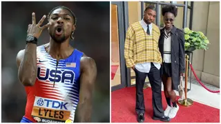 Noah Lyles’ Jamaican Girlfriend Cheers Him Up Hours After Losing to Christian Coleman