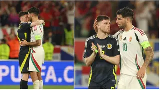 Szoboszlai Consoles Liverpool Teammate Andy Robertson After Hungary Eliminate Scotland: Video