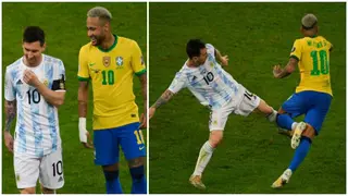 Neymar plays mind games with Messi as Brazilian jokes about winning World Cup final against PSG teammate