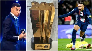 Kylian Mbappe Receives Ballon d’Or Like Trophy After Reaching PSG Milestone