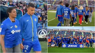 Mother’s Day: Heartwarming Video of Greenwood, Getafe Stars Walking With Their Moms Melts Hearts