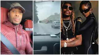 Ighalo Sings Along to Loaded by Asake Ft Tiwa Savage, As He Cruises His Ride in Saudi