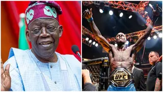 Tinubu Congratulates Israel Adesanya for His Win Over Alex Pereira