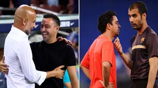 Xavi Hernandez describes Pep Guardiola as the best coach by far