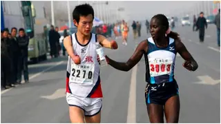 Remembering Kenyan Athlete Jacqueline Kiplimo Who Helped Athlete With Disability Quench His Thirst