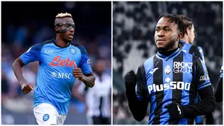 Victor Osimhen, Ademola Lookman Top Serie A Goalscoring Chart