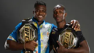 Israel Adesanya Pays Tribute to Fellow African King Francis Ngannou