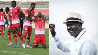 Raila Odinga Promises Harambee Stars Will Play in Next AFCON If He Becomes President