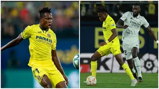 Samuel Chukwueze Perfectly Dribbles Real Madrid’s Antonio Rudiger