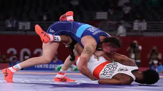 Heartbreak as Nigeria's 2-time Commonwealth Games gold medallist crashes out of Tokyo 2020 wrestling event