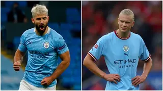 Sergio Aguero warns Erling Haaland will take time to adapt to EPL after poor showing in Community Shield