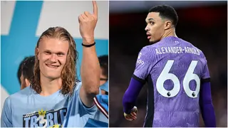 Haaland Claps Back at Alexander Arnold With Treble Dig Ahead of Liverpool vs Man City Showdown
