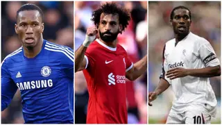 Salah Snubbed As Okocha and Drogba Are Picked As EPL’s Best African Players