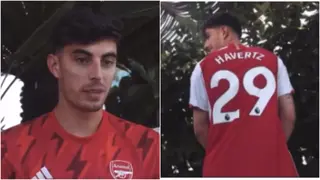 Kai Havertz's first words as Arsenal's new number 29 emerges