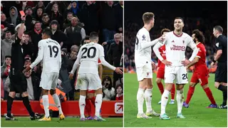 Diogo Dalot: Ex EPL referee explains why Manchester United star was sent off vs Liverpool