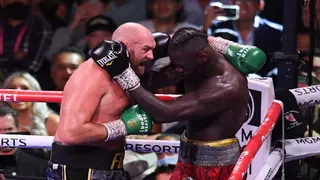 Tyson Fury 'attacks' Deontay Wilder hours after knocking him out during trilogy fight