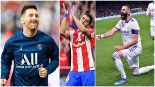 Luis Suarez admits Karim Benzema deserves Ballon d’Or award this year but claims Messi is the GOAT
