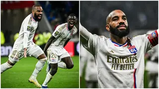 Lacazette Nets Hat-Trick to Give Struggling Lyon Second Win of the Season