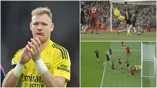 Watch: Ramsdale makes two heroic saves to help Arsenal grab point vs Liverpool