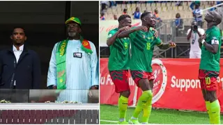 Samuel Eto’o and Sports Minister Put Aside Friction to Celebrate As Cameroon Beat Cape Verde: Video