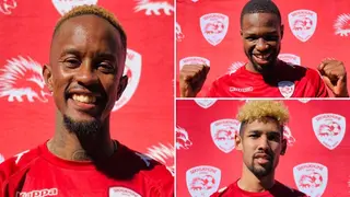 Sekhukhune United unveil 6 new signings, including Orlando Pirates duo Tshegofatso Mabasa and Linda Mntambo