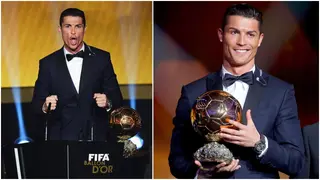 Ballon d'Or: Cristiano Ronaldo mocks ex teammate Fabio Paim who asked for one of his titles