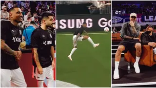 Kevin Prince Boateng Mesmerises Fans in Baller League With Exquisite Goal for Team Schwartz: Video