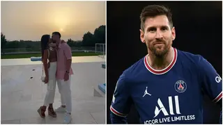 Lionel Messi: Paris Saint Germain star shares romantic photo with wife as he enjoys vacation