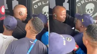 Video: Mamelodi Sundowns players denied access into Orlando Stadium by Orlando Pirates security