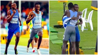 Video: Israeli sprinter beats ‘next Usain Bolt’ Letsile Tebogo by a fraction of a second to win U20 200m title