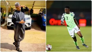 Super Eagles captain Musa steps out in style and shows off exotic cars