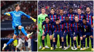 Thibaut Courtois: Real Madrid goalkeeper aims subtle dig at Barcelona