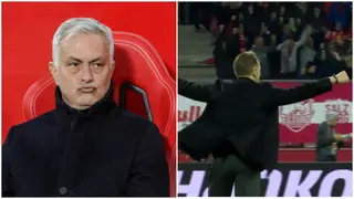 Mourinho furious after rival manager copying his celebration