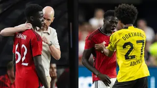 Ruthless Erik Ten Hag subs off Man United youngster moments after confrontation with opponents