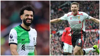 Mohamed Salah Breaks Steven Gerrard’s Record in Liverpool’s Draw Against Manchester United in EPL