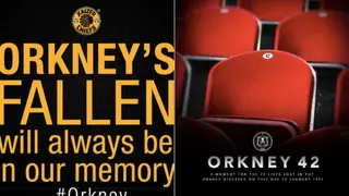 Kaizer Chiefs and Orlando Pirates commemorate Orkney Stadium Disaster
