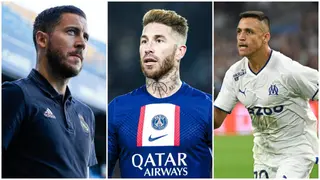 Hazard, Ramos Ranked Among Top 5 Players Who Are Still Without a Club