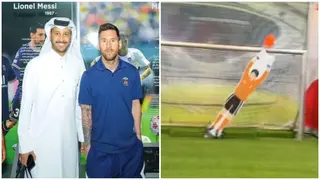 Lionel Messi mocked by fans after having penalty saved by robot in Qatar