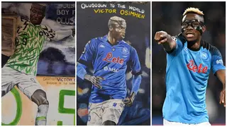 Excitement in Victor Osimhen’s childhood community as Napoli prepare to lift Serie A, photos