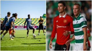 Manchester United thoroughly prepare for Everton clash in Cyprus after narrow Europa League win