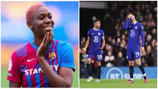 Oshoala trolls Chelsea after loss at Fulham, says the Blues deserve unhappiness