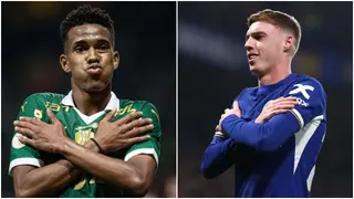 Estevao Willian: Chelsea New Boy Does Cole Palmer’s Celebration After Scoring for Palmeiras